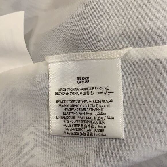 BCBGMaxAzria cocoa combo sleeveless V-neck dress size 8 - Picture 7 of 10